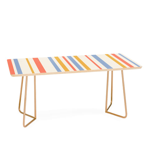 Colour Poems Classic Retro Stripes III Coffee Table