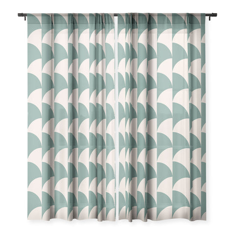 Colour Poems Cleo IV Sheer Window Curtain