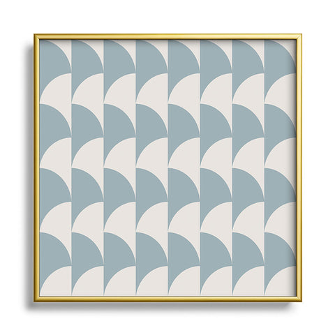 Colour Poems Cleo VII Square Metal Framed Art Print