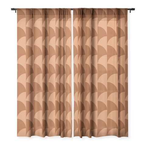 Colour Poems Cleo XVI Sheer Window Curtain