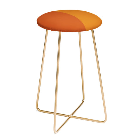 Colour Poems Color Block Abstract VIII Counter Stool