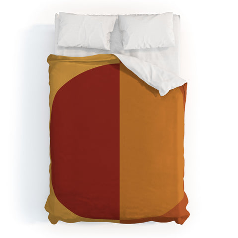 Colour Poems Color Block Abstract VIII Duvet Cover