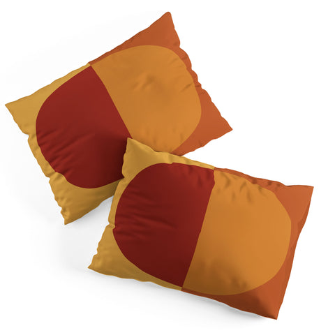 Colour Poems Color Block Abstract VIII Pillow Shams