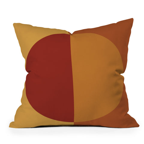 Colour Poems Color Block Abstract VIII Outdoor Throw Pillow