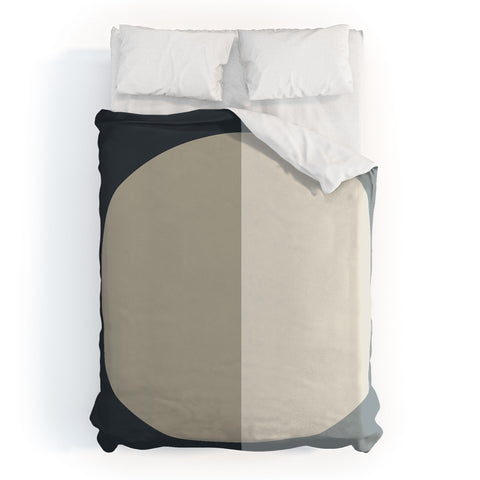 Colour Poems Color Block Abstract XX Duvet Cover