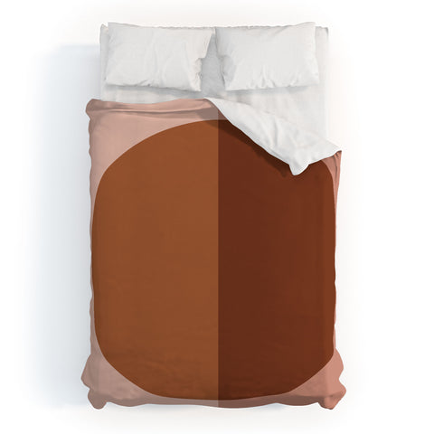 Colour Poems Color Block Abstract XXI Duvet Cover