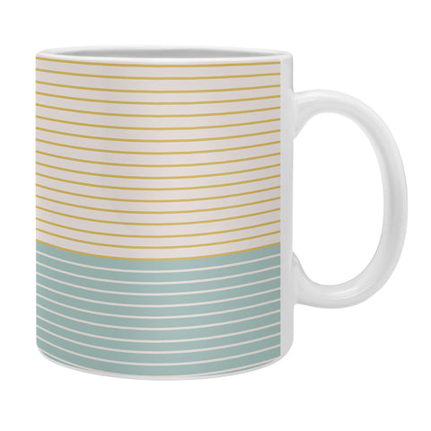 Colour Poems Color Block Line Abstract IX Coffee Mug
