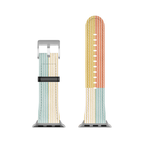 Colour Poems Color Block Line Abstract IX Apple Watch Band