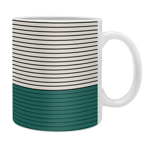 Colour Poems Color Block Line Abstract V Coffee Mug
