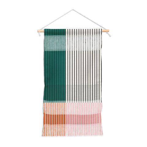 Colour Poems Color Block Line Abstract V Wall Hanging Portrait