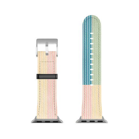 Colour Poems Color Block Line Abstract VII Apple Watch Band