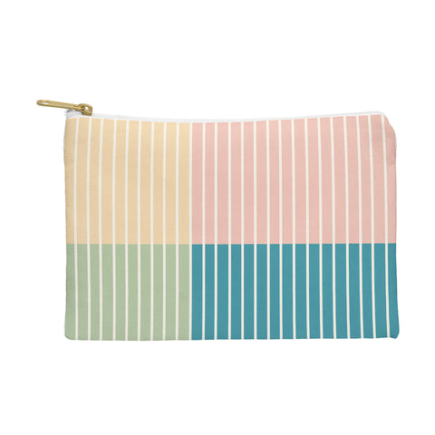 Colour Poems Color Block Line Abstract VII Pouch