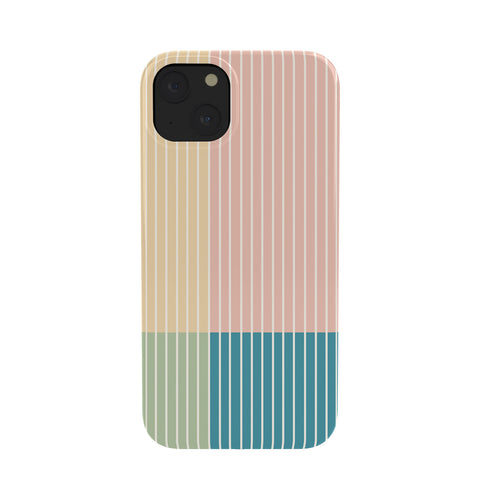 Colour Poems Color Block Line Abstract VII Phone Case