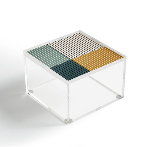 Colour Poems Color Block Line Abstract VIII Acrylic Box