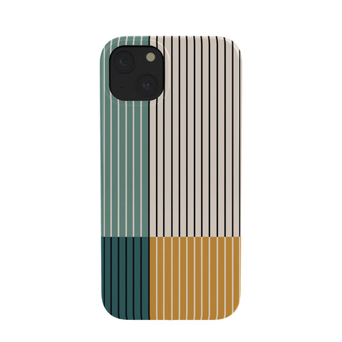 Colour Poems Color Block Line Abstract VIII Phone Case