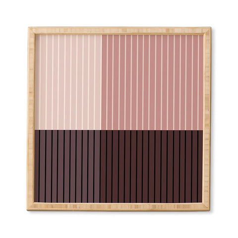 Colour Poems Color Block Line Abstract XI Framed Wall Art