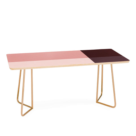 Colour Poems Color Block Line Abstract XI Coffee Table