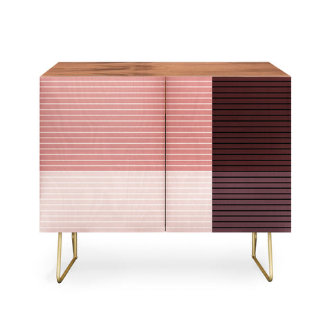 Colour Poems Color Block Line Abstract XI Credenza