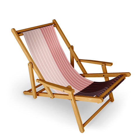 Colour Poems Color Block Line Abstract XI Sling Chair