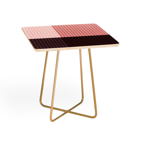 Colour Poems Color Block Line Abstract XI Side Table