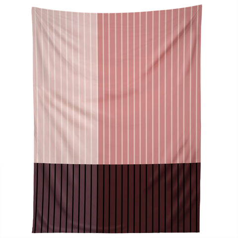 Colour Poems Color Block Line Abstract XI Tapestry