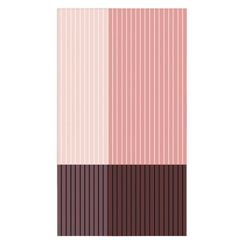 Colour Poems Color Block Line Abstract XI Tablecloth