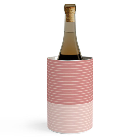 Colour Poems Color Block Line Abstract XI Wine Chiller
