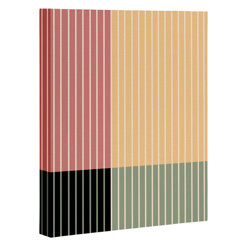 Colour Poems Color Block Line Abstract XII Art Canvas