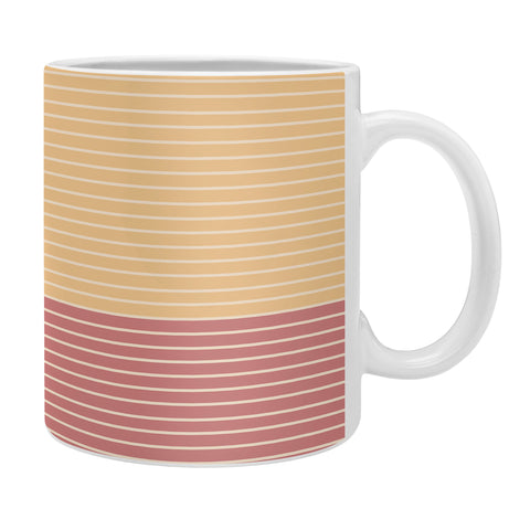 Colour Poems Color Block Line Abstract XII Coffee Mug