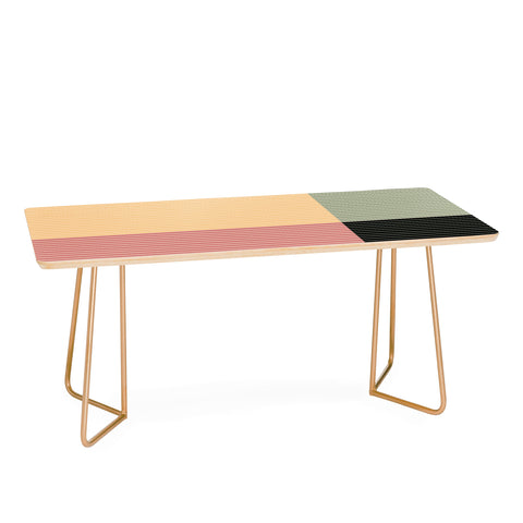 Colour Poems Color Block Line Abstract XII Coffee Table