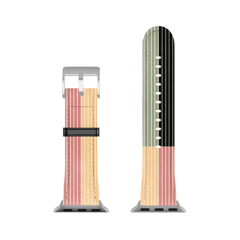 Colour Poems Color Block Line Abstract XII Apple Watch Band