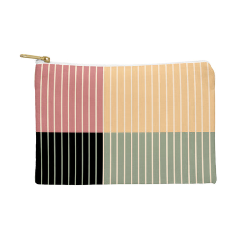Colour Poems Color Block Line Abstract XII Pouch