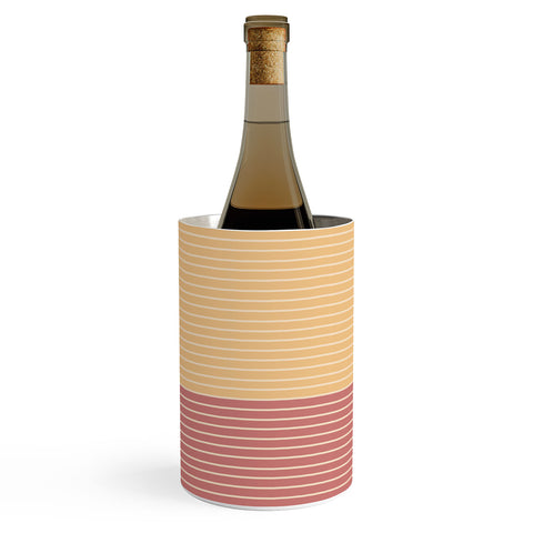 Colour Poems Color Block Line Abstract XII Wine Chiller