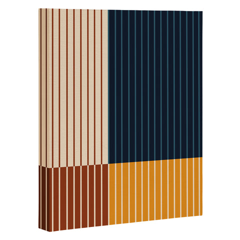 Colour Poems Color Block Line Abstract XIII Art Canvas