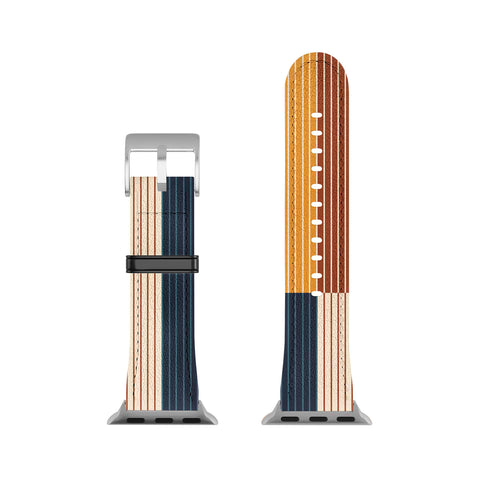 Colour Poems Color Block Line Abstract XIII Apple Watch Band