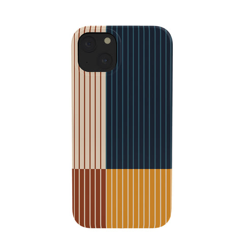 Colour Poems Color Block Line Abstract XIII Phone Case