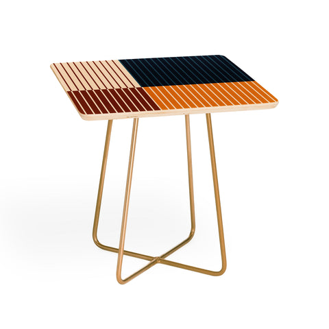 Colour Poems Color Block Line Abstract XIII Side Table