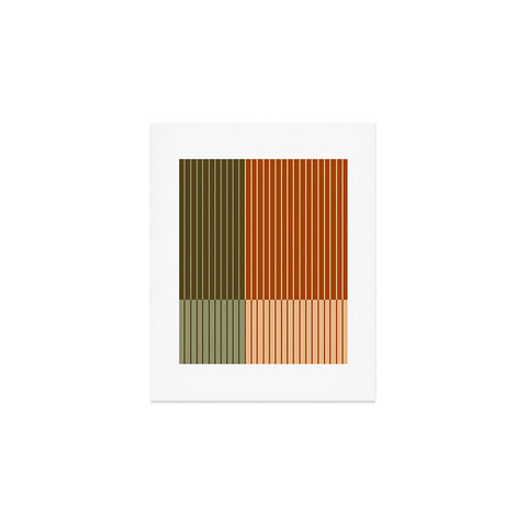 Colour Poems Color Block Line Abstract XIV Art Print