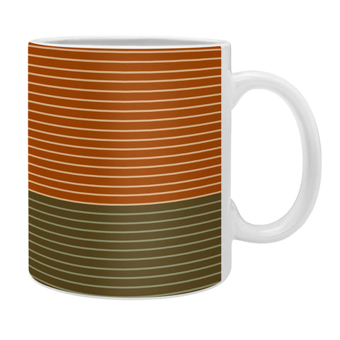 Colour Poems Color Block Line Abstract XIV Coffee Mug