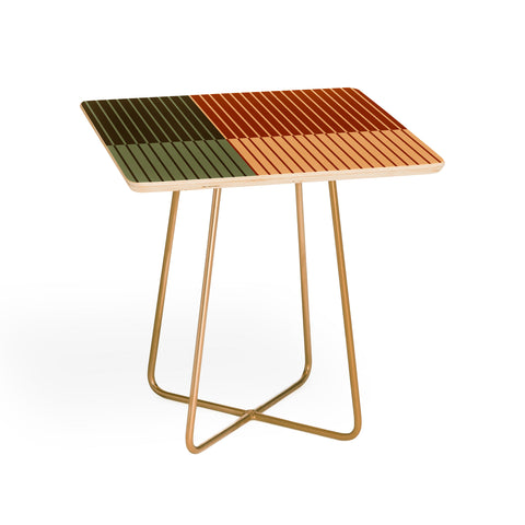 Colour Poems Color Block Line Abstract XIV Side Table