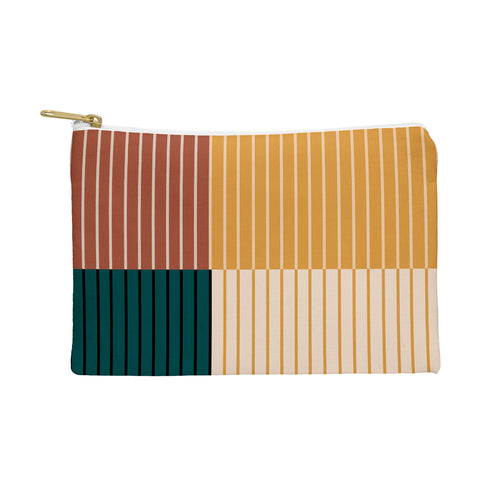 Colour Poems Color Block Line Abstract XV Pouch