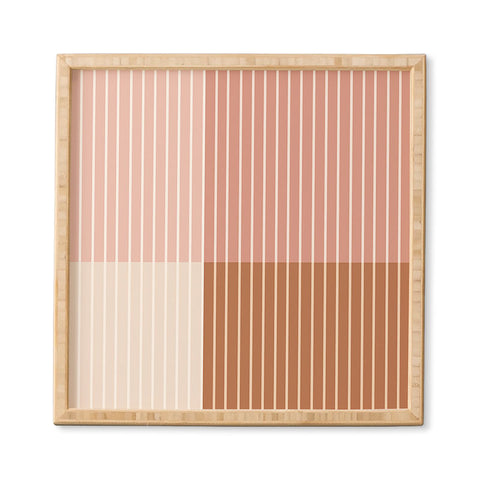 Colour Poems Color Block Line Abstract XVI Framed Wall Art