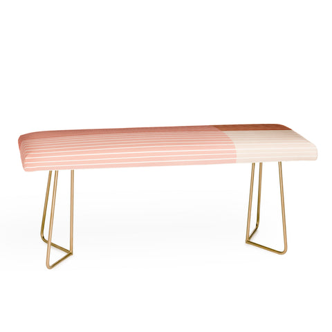 Colour Poems Color Block Line Abstract XVI Bench