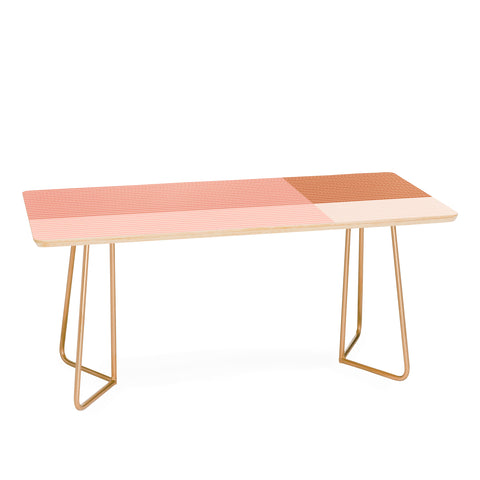 Colour Poems Color Block Line Abstract XVI Coffee Table