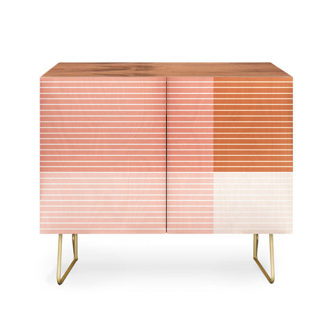 Colour Poems Color Block Line Abstract XVI Credenza