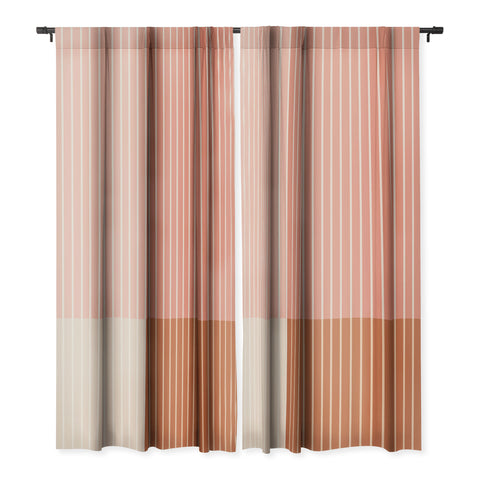 Colour Poems Color Block Line Abstract XVI Blackout Non Repeat