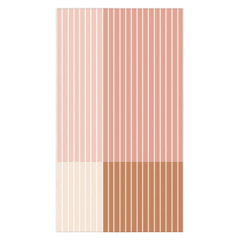 Colour Poems Color Block Line Abstract XVI Tablecloth