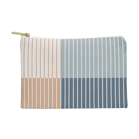 Colour Poems Color Block Line Abstract XVII Pouch