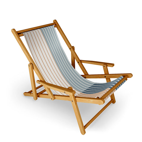 Colour Poems Color Block Line Abstract XVII Sling Chair