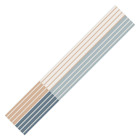 Colour Poems Color Block Line Abstract XVII Table Runner